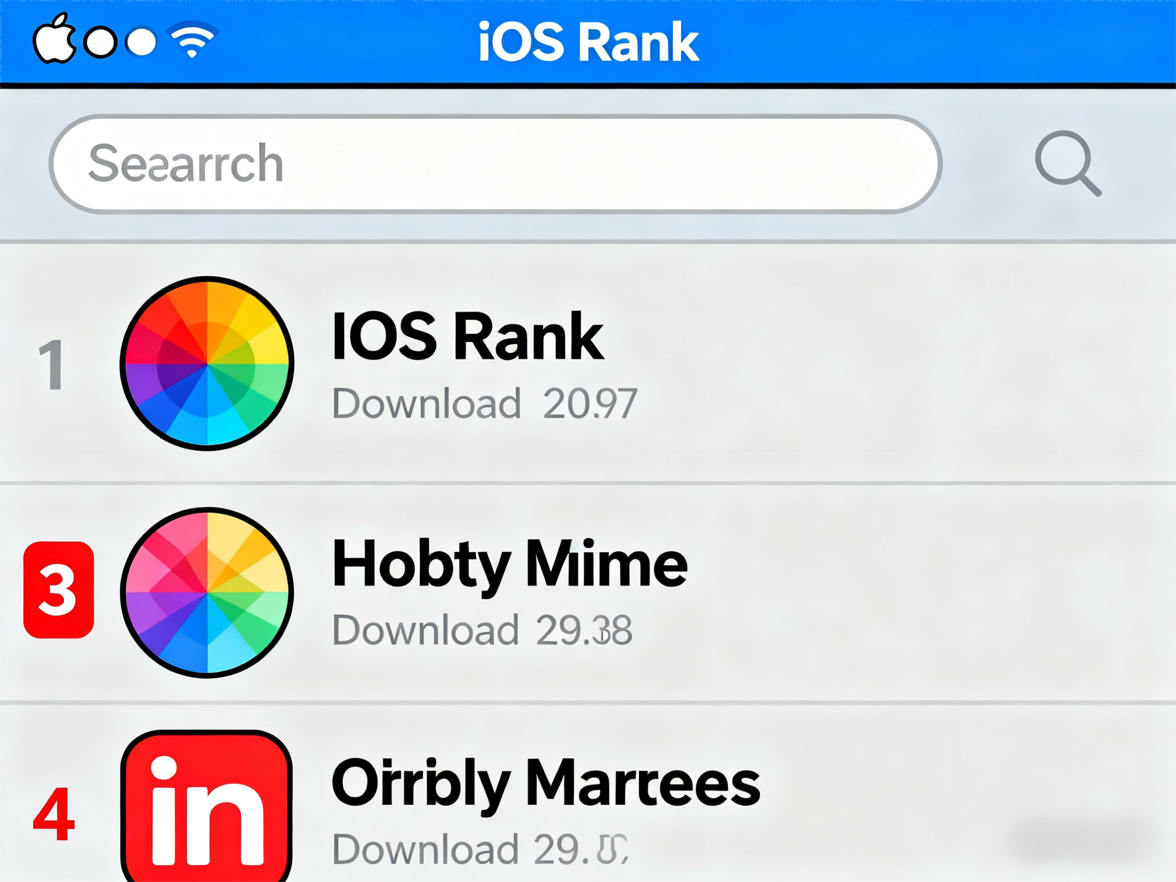 iOS Rank